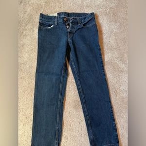 Hollister 30x30 slim straight denim jeans.